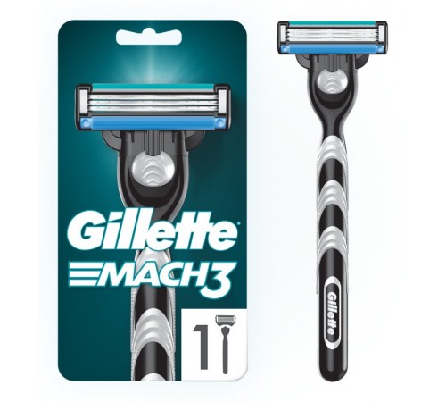 Жилетт Gillette МАК-3 Станок (+1 кассета)    *2*20*  // 1500