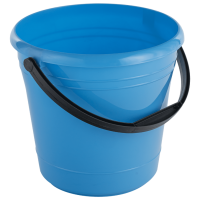 Ведро 10л в коробке (голубой)