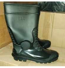 Сапоги мужские ПВХ   утепленные  р.41-45 арт. 046/н (6/уп)