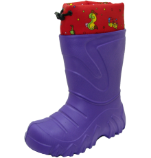 Сапоги детские с утеплителем ЭВА арт 027 (28-35рр)11пар