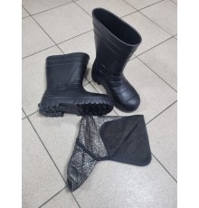 Сапоги мужские  утепленные (нетканка) ЭВА арт A-100Н рр42-45 (8шт/уп)