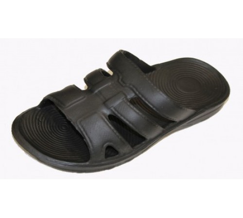 Тапки пена Детские черн арт 024 (24-29рр) (12шт/уп)