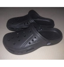Кроксы мужские Сабо черные арт 149(40-45р)  (12шт/уп)