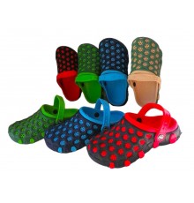 Кроксы женские ассорти арт.751  (12шт/уп.,р.36-41)