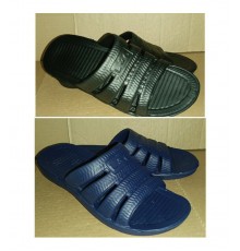 Мужские шлепанцы синие арт 137 (40-45р)  (12шт/уп)