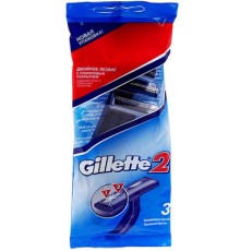 Станок Жилетт ОДНОРАЗОВ G2  (3шт)  *20*40 / 400 / 2800