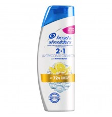 Шампунь Head & Shoulders 400мл Цитрусовая свежесть 2 в 1 д/жирных волос *6/48