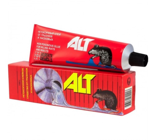 Клей  от грызунов АЛТ 135 гр (100шт/ящ)