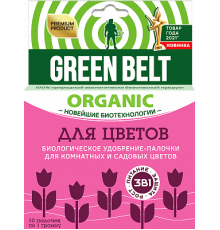 Биоудобрение-палочки для цветов 3в1 10шт Грин Бэлт 48шт/кор арт.01-945