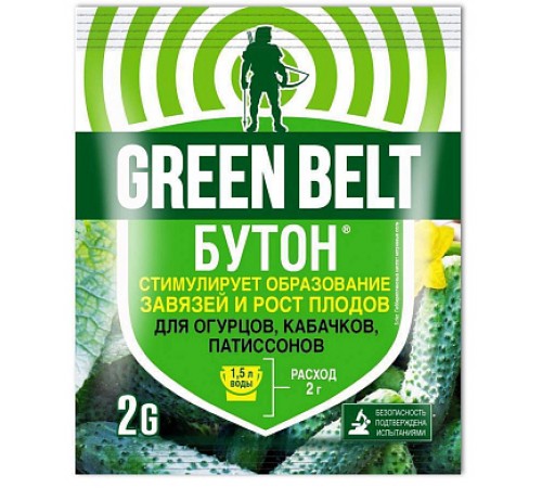 БУТОН + для огурцов, кабачков, ГБ  200шт/кор арт.01-579