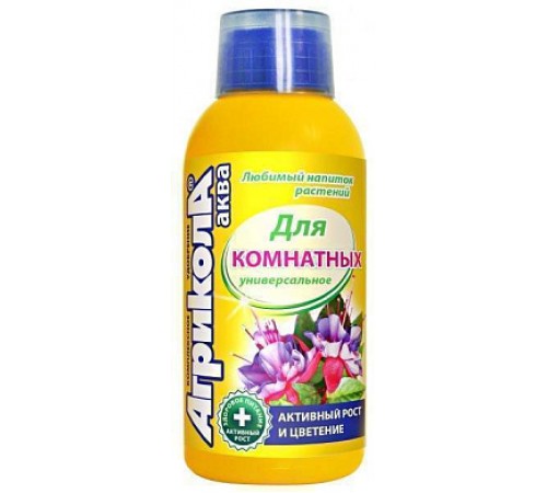 АГРИКОЛА Аква 250мл Удобрение для комнатных растений, активный рост и цветение 12шт/кор арт.04-460