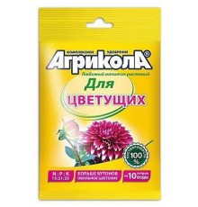 АГРИКОЛА Удобрение для цветущих растений, АГРИКОЛА  200 шт/кор арт. 04-061