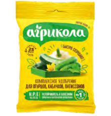 АГРИКОЛА Удобрение для огурца, кабачка, паттисона 100 шт/кор арт.  04-009