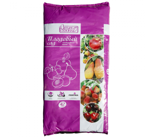 Грунт Плодородный Четыре сезона "Плодовый сад" 42л