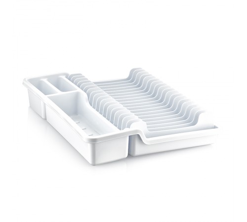 Сушка для посуды раздвижная  белая (20 шт) арт.07101