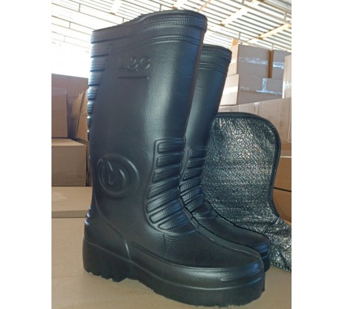 Сапоги мужские ЭВА не утеплённые р.40-45 арт. 112н (8/уп)
