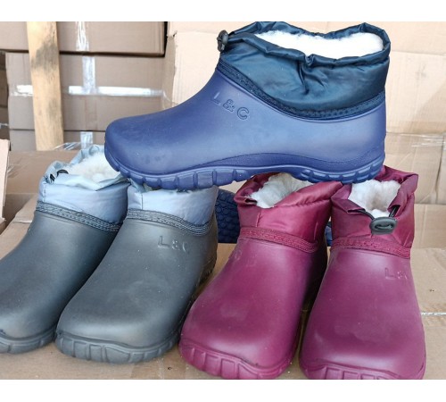 Галоши садовые женские  с надставкой р.36-41  арт.117 (12/уп)