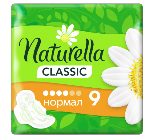 Прокладки Натурелла Classic Normal 9шт 1/24шт
