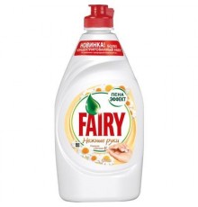 Средство для мытья посуды FAIRY Нежные руки Ромашка и Витамин Е 450мл