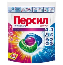 Капсулы для стирки ПЕРСИЛ Power Caps COLOR 28шт