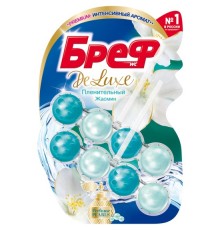 Блок д/унитаза Бреф Deluxe Пленительный жасмин 2х50г