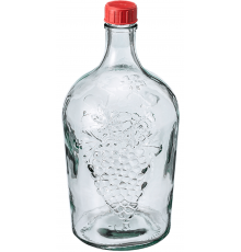 Стеклобанка 3,0л.  d38 Т/О Винная (4ШТ/УП)