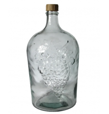 Стеклобанка 5,0л.  d38 Т/О Винная (4ШТ/УП)