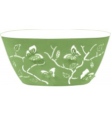 Горшок /цв. Pl.Teams 4 л 300х150 мм овал.  зеленое яблоко арт. PT401510050 в кор.12шт