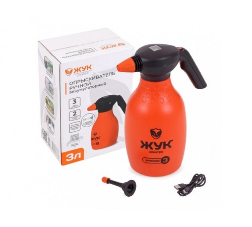 Опрыскиватель аккумуляторный ручной ТМ "Жук" 3л, артикул ОА-3 арт.7688-00