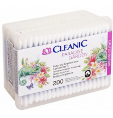 CLEANIC Ватные палочки шкатулка 200шт
