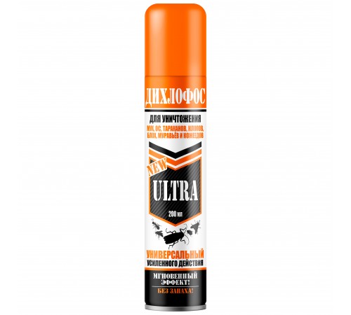 Дихлофос №1 Инсектицидное средство Ultra 200мл