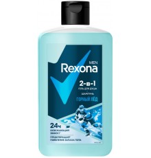 REXONA MEN Гель д/душа 2в1 Горный лед 490мл