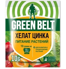 Хелат цинка 10гр (увеличивает плодоношение) микроудобрение ГБ 100шт/кор арт.04-509