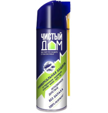 Аэрозоль Универсальный от насекомых с двойным распылением 150мл Чистый Дом 24шт/кор арт.02-921