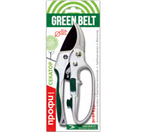 Секатор "Профи" с храповым мехнизмом, ГБ  25 шт/кор арт.  06-180