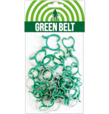 инструмент садовый Комплект зажимов для подвязки растений кольцо,  (50 шт/уп)   - 120 уп/кор  арт. 0