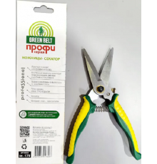 Ножницы секатор "Профи" ручки пластик, ГБ  25 шт/кор арт.  06-179