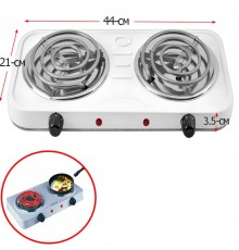 Плита портат.электрич. 2-х комф.  2403 (AH-P2) (1х6)