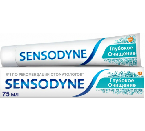 Зубная паста SENSODYNE Глубокое Очищение 75мл   6*12