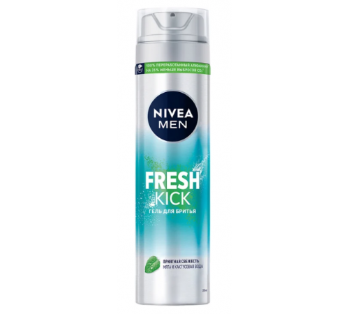 НИВЕЯ гель д/бритья 200мл Фреш Кик-Экстрим.Свеж.арт.81730 (6/сп/12/кор)