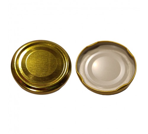 Крышка Twist-0ff (Евро) 66мм, Майонезна Желтая Светлана (1200шт/ящ)