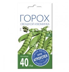 Горох Изюминка, семена Агроуспех 10г (60) арт. 139099 (10/уп)