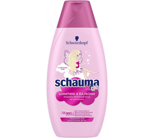 Шаума Kids Шампунь для девочек 350мл 1/10
