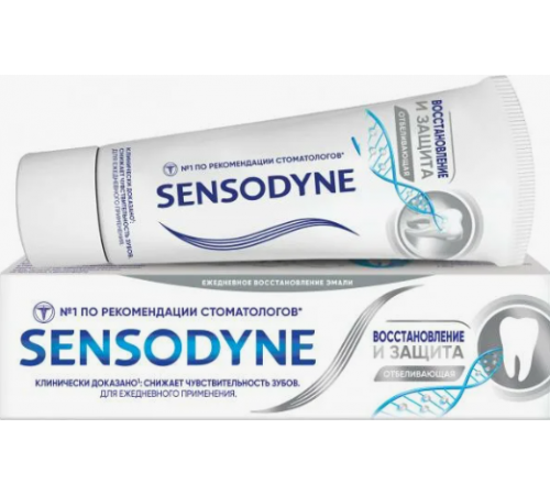 SENSODYNE Зубная паста Восстановление и защита 75мл 1/12