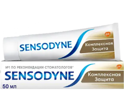 Зубная паста SENSODYNE Комплексная защита 50мл 1/12