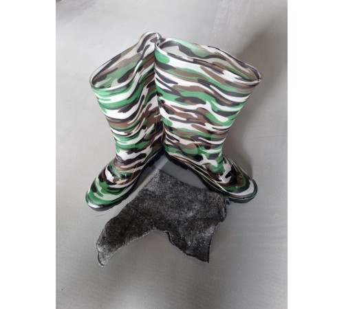 Сапоги мужские  силиконовые утепленные  арт 038/Н (рр.41-45)/(6 пар)