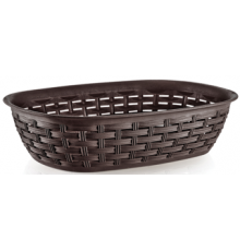 Хлебница плетеная 3 лт коричн (48) шт арт.05206