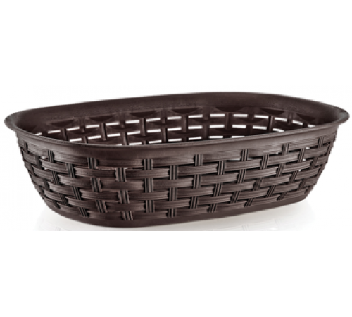 Хлебница плетеная 3 лт коричн (48) шт арт.05206