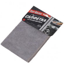 Микрофибра салфетка Top Gear 30х40 для стекол и зеркал 80*20 №1