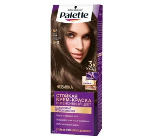 ПАЛЕТТ краска №5 Темно-русый.*2/10